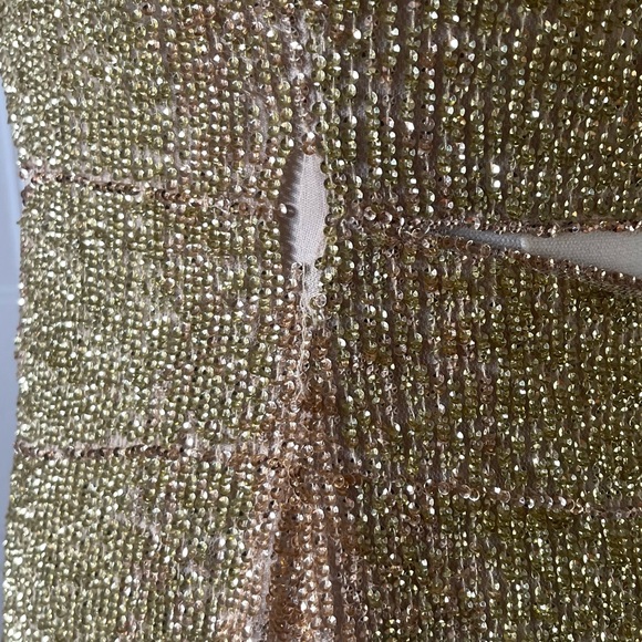 Basix Black Label Gold sequin dress - Picture 8 of 10
